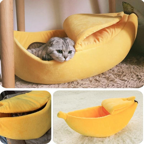 Banana Cat Bed - SUELEAN