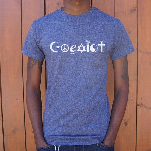 Coexist Symbols T-Shirt (Mens) - SUELEAN