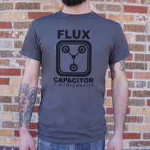 Load image into Gallery viewer, Flux Capacitor 1.21 Gigawatts T-Shirt (Mens) - SUELEAN
