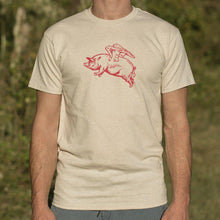 Load image into Gallery viewer, Flying Pig T-Shirt (Mens) - SUELEAN
