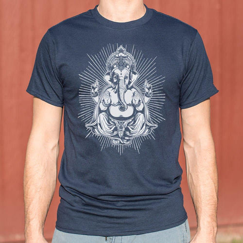 Ganesh Deity T-Shirt (Mens) - SUELEAN