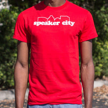 Load image into Gallery viewer, Speaker City T-Shirt (Mens) - SUELEAN
